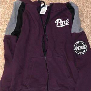 Pink hoodie